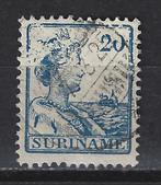Nr 93 gebruikt Wilhelmina 1913 ; Suriname voor 10% CW, Postzegels en Munten, Postzegels | Suriname, Verzenden, Gestempeld