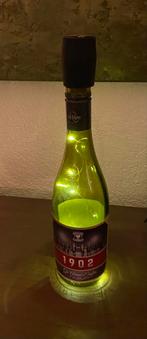 Decoratieve Wijnfles Lamp, Ophalen, Gebruikt, Glas, Minder dan 50 cm