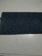 Punta abstract blauw bruin (117), Overige materialen, Bruin, 120 cm of meer, Ophalen of Verzenden