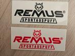 Remus Auto stickers, Ophalen of Verzenden, Zo goed als nieuw, Auto of Motor