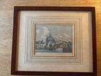 Kopergravure Jan Bulthuis - Spuipoort Dordrecht, Antiek en Kunst, Ophalen