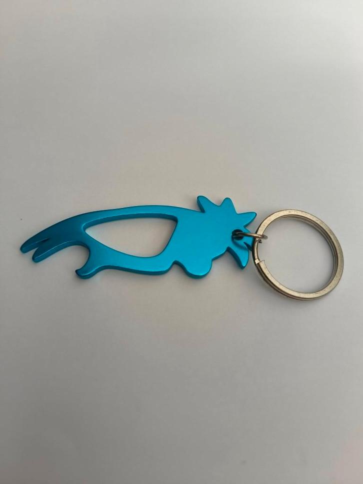 Kip/Haan sleutelhanger (blauw), Verzamelen, Sleutelhangers, Nieuw, Dier of Natuur, Ophalen of Verzenden