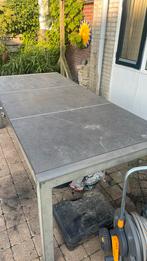 Tuintafel, Tuin en Terras, Tuintafels, Ophalen of Verzenden, Zo goed als nieuw, Rechthoekig, Aluminium