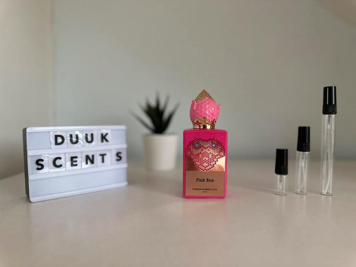 Stephane Humbert Lucas Pink Boa tester/sample/decant, Sieraden, Tassen en Uiterlijk, Uiterlijk | Parfum, Nieuw, Ophalen