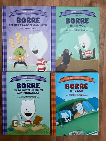 4x Borre boekjes beschikbaar voor biedingen