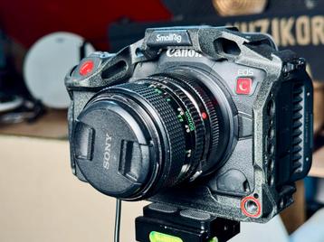 Canon eos R5 c zo goed als nieuw beschikbaar voor biedingen