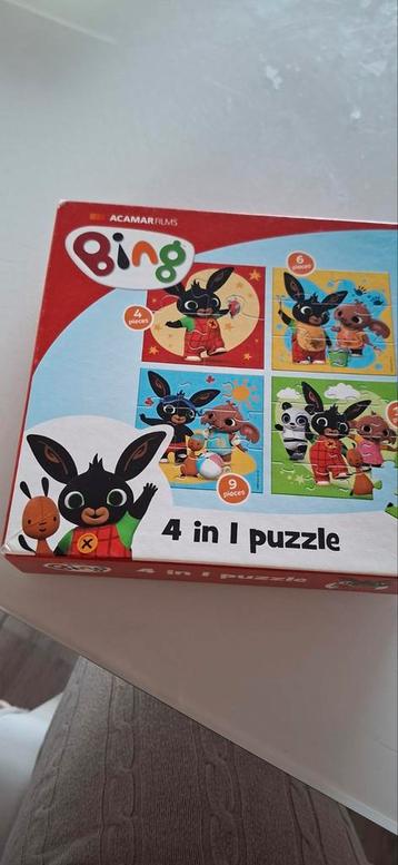 Bing Puzzel 4-in-1 Compleet beschikbaar voor biedingen