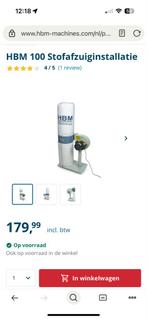HBM 100 Stofafzuiging - Goede Staat!, Doe-het-zelf en Verbouw, Ventilatie en Afzuiging, Ophalen, Gebruikt, Afzuiger
