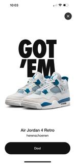 Air Jordan 4 Industrial Blue US-9 EU-42.5 EU-42,5, Kleding | Heren, Schoenen, Nieuw, Blauw, Jordan, Ophalen of Verzenden