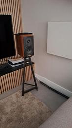 Sonus faber Minima Amator II incl nieuwe Solidsteel stands, Zo goed als nieuw, 120 watt of meer, Front, Rear of Stereo speakers