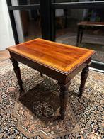 Antieke houten bijzettafel, Huis en Inrichting, Tafels | Eettafels, Ophalen, Minder dan 50 cm, Gebruikt, 50 tot 100 cm