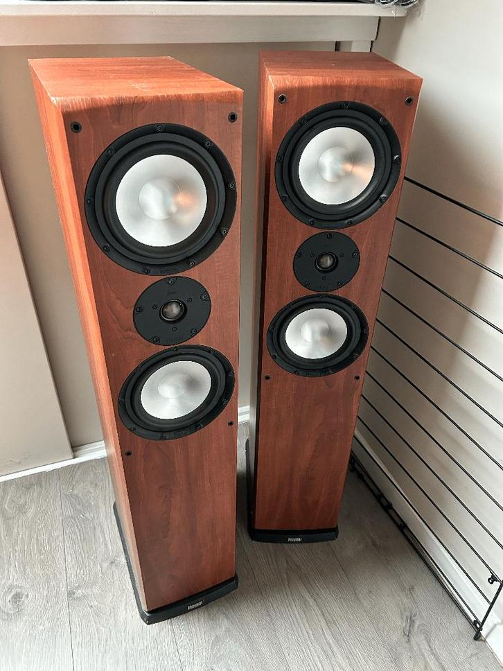 Magnat Quantum 505, Audio, Tv en Foto, Luidsprekers, Gebruikt, Front, Rear of Stereo speakers, 120 watt of meer, Magnat, Ophalen