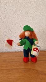 Sint Maarten touwpoppetje wolvilt, Ophalen of Verzenden, Nieuw, Figuurtje(s), Wolvilt