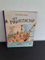 Het piratenschip - Klap open en bekijk, Boeken, Gelezen, Non-fictie, Ophalen of Verzenden, Pam Beasant