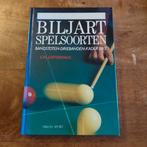 Basisboek biljarten,  spelsoorten., Boeken, Ophalen of Verzenden, Zo goed als nieuw, Balsport