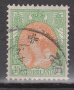 Nederland 73 gebruikt Wilhelmina 1899 ; Nederland 10% CW, Verzenden, T/m 1940, Gestempeld