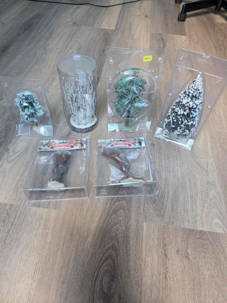 Kerstdorp Bomen Set, Diversen, Kerst, Nieuw, Ophalen