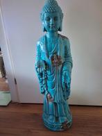 Turquoise Boeddha Beeld xxxl 1 meter hg izgs zwaar steen, Ophalen, Gebruikt