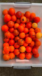 100 oranje mix AAA/AAAA gekleurde golfballen golf ballen, Overige merken, Bal(len), Ophalen of Verzenden, Zo goed als nieuw