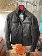 Segura Cesar | Bruin rundlederen vintage motorjack, Motoren, Kleding | Motorkleding, Heren, Jas | leer, Ophalen of Verzenden, Segura