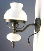 Muurlampje uit Frankrijk - lamp - lampje - wandlamp, Verzenden, Glas