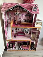 Leuk Kidscraft poppenhuis geschikt voor barbies, Ophalen of Verzenden, Gebruikt, Poppenhuis