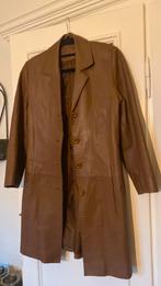 Lams leren jas bruin maat s - m, Ophalen of Verzenden, Zo goed als nieuw, Maat 38/40 (M), Bruin
