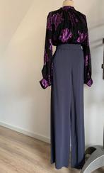 Corel pantalon broek lang wijde pijp grijs blauw 42/L NIEUW, Corel, Verzenden, Maat 42/44 (L), Nieuw