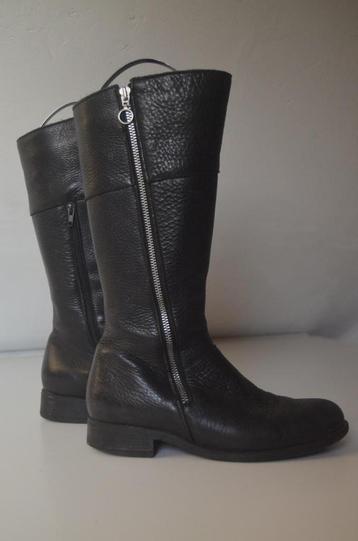 JJ Footwear laarzen maat 40 zwart leer beschikbaar voor biedingen