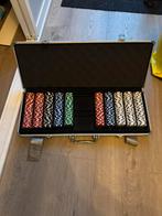Pokerkoffer, Hobby en Vrije tijd, Gezelschapsspellen | Kaartspellen, Vijf spelers of meer, Ophalen, Zo goed als nieuw