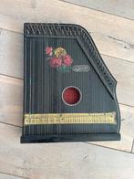 Antieke Tafelharp - Muziekinstrument, Ophalen, Gebruikt