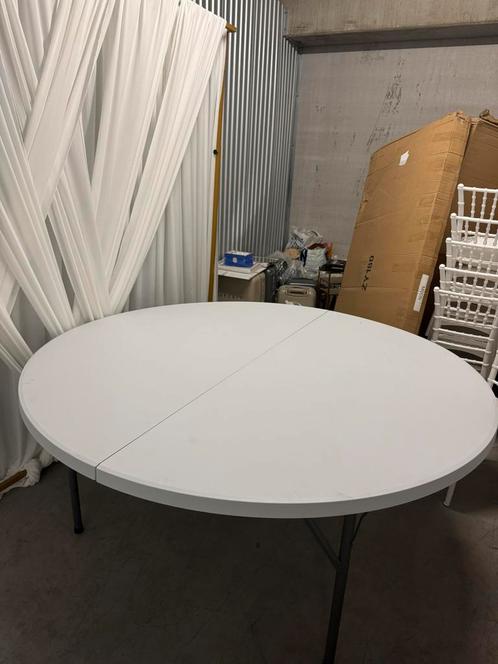 Inklapbare tafel 183cm bruiloften/tuin tafel, Antiek en Kunst, Antiek | Meubels | Tafels, Ophalen of Verzenden