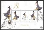 Postzegels Anton Pieck: Velocipede, Postzegels en Munten, Postzegels | Nederland, Ophalen of Verzenden, Na 1940, Postfris