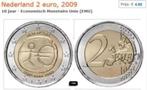 NL € 2.00 Europese Monetaire Unie 1999-2009, Ophalen of Verzenden, Koningin Beatrix, Euro's, Losse munt