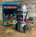 Antieke mechanical walking robot-7 in originele doos, Ophalen of Verzenden