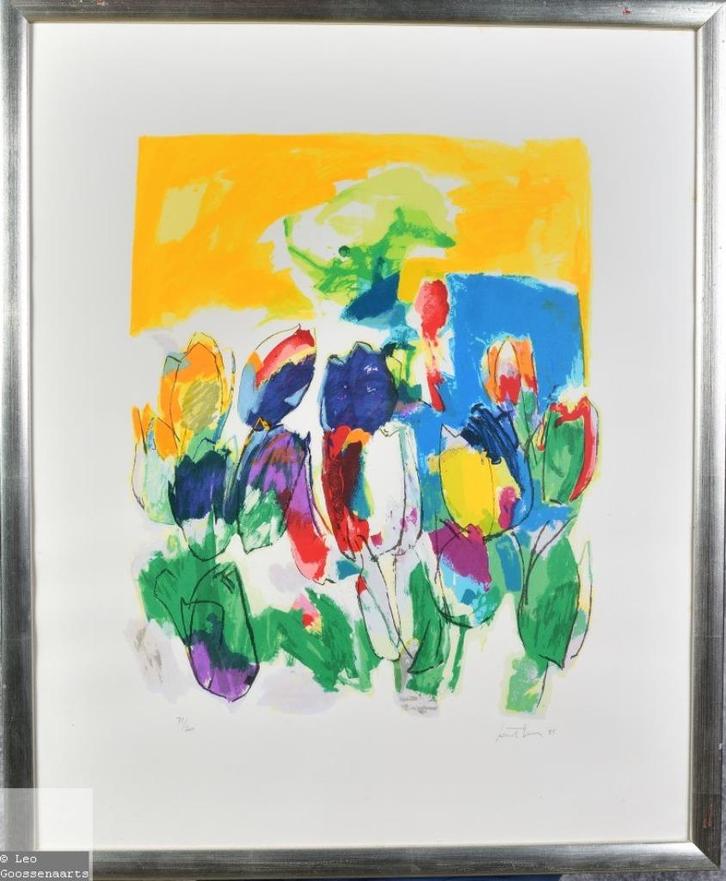 Zeefdruk - Lou Thissen - Gesigneerd en genummerd (model 2), Antiek en Kunst, Kunst | Litho's en Zeefdrukken, Ophalen of Verzenden