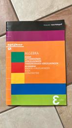 Spijker 2. Algebra. Henk Pfaltzgraff., Ophalen of Verzenden, Beta, Zo goed als nieuw, HBO