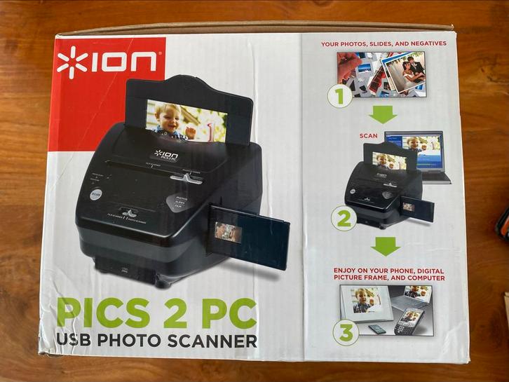 ION Pics 2 PC USB Fotoscanner - ongebruikt in doos, Computers en Software, Scanners, Nieuw, Fotoscanner, MacOS, Ophalen of Verzenden