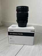 Sigma lens 24-105 mm f4 canon inclusief hoya filter, Audio, Tv en Foto, Fotografie | Lenzen en Objectieven, Ophalen of Verzenden
