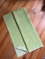Lichtgroene gabardine stof –5 meter – katoenmix met stretch, 120 cm of meer, Ophalen of Verzenden, Katoen, Groen