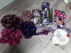 Kerstballen, slingers, kralenketting., Ophalen, Gebruikt