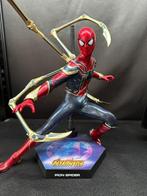 Hot Toys MMS482 Iron Spider Infinity War Spider-Man, Gebruikt, Ophalen of Verzenden, Actiefiguur of Pop, Film