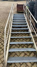 Stalen trap tot hoogte 250 cm x 90 cm breed, Ophalen, Gebruikt, Trap, 2 tot 4 meter