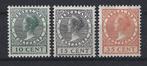 NVPH 136 - 138 PF Wilhelmina 1924 ; OUD NEDERLAND p/stuk, Postzegels en Munten, Postzegels | Nederland, Verzenden, T/m 1940, Postfris