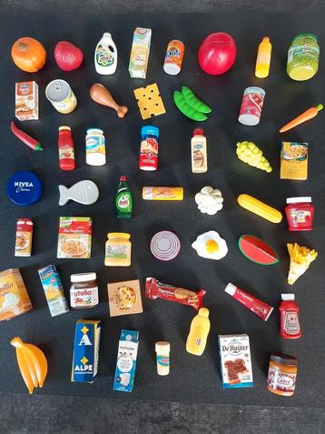 Supermarkt mini's 50 stuks van A.H en Vomar boodschapjes enz beschikbaar voor biedingen