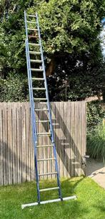 Ladder reform 2 delig, 14 treden, Doe-het-zelf en Verbouw, Ladders en Trappen, Ophalen, Gebruikt, Ladder, 4 meter of meer