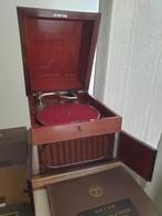 Grammofoon antiek met platen, Ophalen, Gebruikt, Overige merken