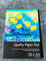 Aquarelset: Bruynzeel potloden & Panduro papier, Ophalen of Verzenden, Gebruikt, Waterverf