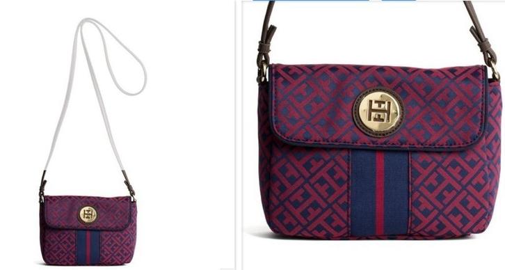 Tommy Hilfiger schoudertas crossbody crossover tas paars, Sieraden, Tassen en Uiterlijk, Tassen | Schoudertassen, Nieuw, Paars