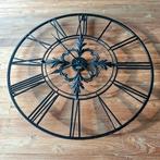 Riverdale wandklok 70cm zwart, Huis en Inrichting, Ophalen, Gebruikt